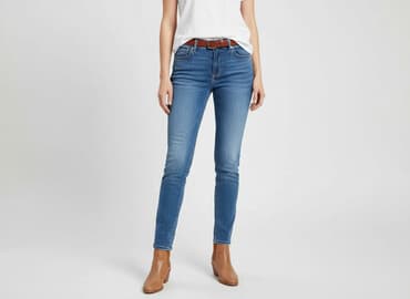 spodnie damskie jeans 7 8: Jeansy damskie, rozmiar S — 1