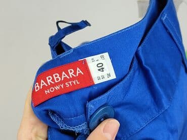 niebieska spódnice plisowane: Spódnica damska, L — 4