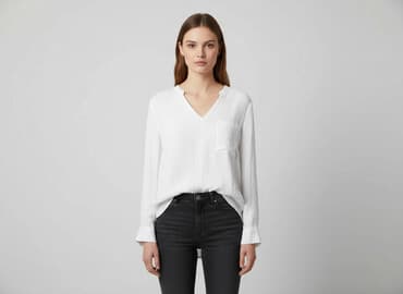 bluzka z dekoltem sinsay: Sinsay, Bluzka damska, rozmiar M — 1