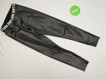 czarne legginsy modelujące: Legginsy Sportowe damskie, rozmiar M — 2