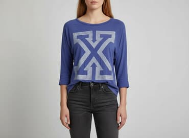 bluzki z dekoltem w łódkę zara: Zara, Bluzka damska, rozmiar M — 1