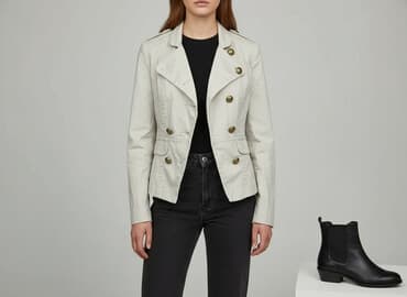 massimo dutti marynarka damska: H&M, Marynarka damska, rozmiar S — 6