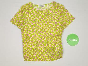 koszulka w żółto czarne paski: FB Sister, T-shirt damski, rozmiar S — 2