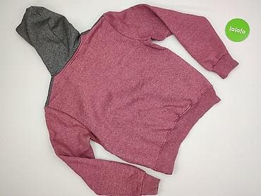 sweter diverse: Red, Bluza z kapturem dla mężczyzn, rozmiar M — 3