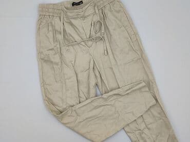 srebrne sandały reserved: Spodnie materiałowe damskie, rozmiar M — 1