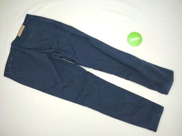 biale materialowe spodnie: Chinosy dla mężczyzn, rozmiar XL — 3