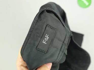 szare szerokie jeansy: F&F, Spodnie materiałowe damskie, rozmiar 3XL — 4