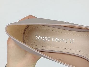 klapki miu miu z futerkiem: Sergio Leone, Półbuty damskie, 38 — 5