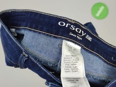 spódniczka dżinsowe z wysokim stanem: Orsay, Spódnica damska, rozmiar M — 4