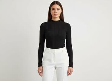 top z otworem na kciuk: Amisu, Golf damski, XS — 6