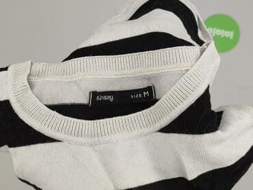 sinsay bluzki z krótkim rękawem: Sinsay, Top damski, rozmiar M — 4