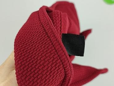 esmara parka: Czerwona damska bluza/kurtka dzianinowa z asymetrycznym zamkiem - — 4