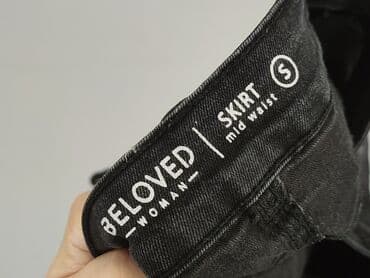 jeansowe czarne spódnice: Beloved, Spódnica damska, rozmiar S — 4