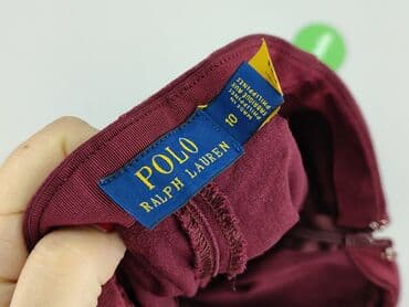 legginsy z marszczeniem: Polo Ralph Lauren, Legginsy Eleganckie damskie, rozmiar M — 4