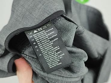 biale kolarki hm: H&M, Spodnie materiałowe damskie, rozmiar L — 5