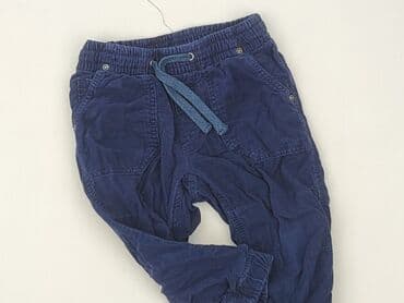 biale spodnie woskowane: Sweatpants, H&M, 12-18 months, condition - Very good — 1