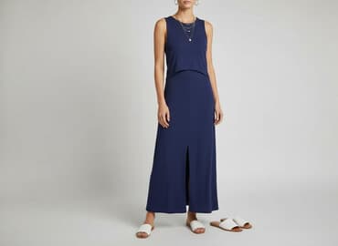 emoi sklep sukienki granat na wesele: Sinsay, Sukienka damska, rozmiar M — 6