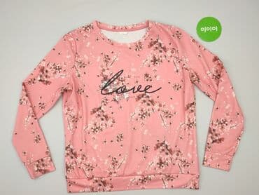 biała jedwabna bluzka damska: Love, Bluza damska
, rozmiar XL — 2