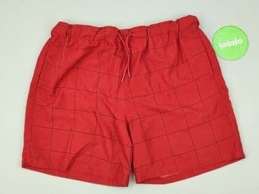 biale spodnie dresowe: CODE, Szorty kąpielowe dla mężczyzn, L — 2