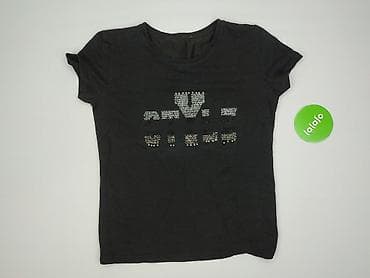 czarny tshirt: T-shirt damski, rozmiar L — 2