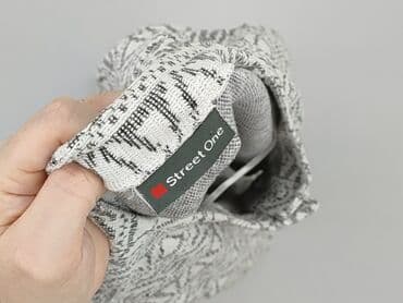 sweter w paski z serduszkiem: Street One, Kardigan damski, rozmiar S — 5