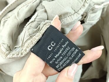 Women: Material trousers for women, size XL (EU 42) — 5