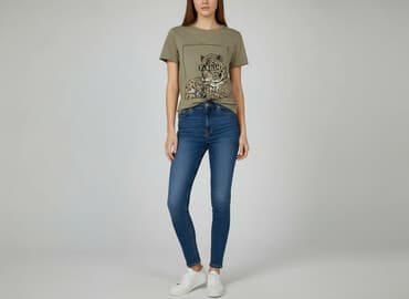 only t shirty: ONLY, T-shirt damski, rozmiar XS — 6