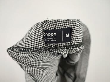 spodnie z wysokim stanem dla niskich: Carry, Spodnie materiałowe damskie, M — 4