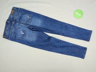 przetarte jeansy damskie: Jeansy damskie, rozmiar M — 3