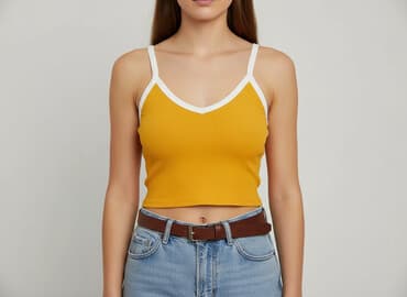 koszulki na grubych ramiączkach damskie: Monki, Women`s top, size M — 1