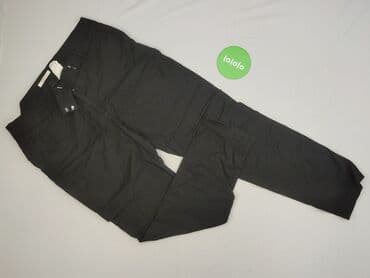 zara spodnie czarne szerokie: CAMAIEU, Spodnie materiałowe damskie, rozmiar XL — 2