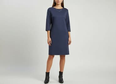 niebieska sukienki midi: Sukienka damska, rozmiar S — 1