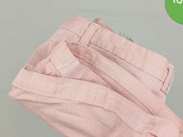 krótkie spodenki z wysokim stanem w paski: H&M, Szorty damskie, rozmiar 2XL — 7