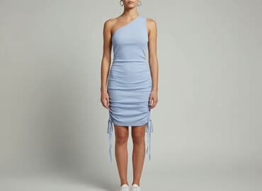 sukienka w kształcie trapezu: Sukienka damska, rozmiar S — 7