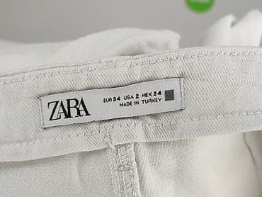 sizer buty: Zara, Spodnie materiałowe damskie, rozmiar XS — 4