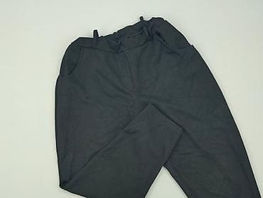 sweatpants brown: Spodnie materiałowe damskie, rozmiar S — 1