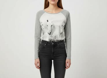 bluza na konie decathlon: Reserved, T-shirt damski, rozmiar S — 7