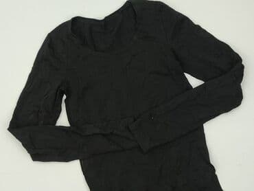 bluzka z dlugim rekawem czarna: Bluzka damska, rozmiar S — 1