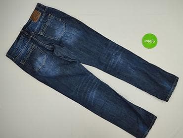 poszarpane jeansy: CKH Clockhouse, Jeansy dla mężczyzn, rozmiar L — 3