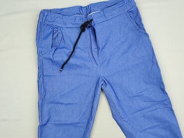 Women: Material trousers for women, size 4XL (EU 48) — 1