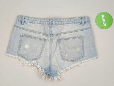 spodenki z napisem: Denim, Szorty damskie, M — 3