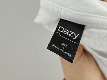 biały t shirt zara: Dazy, T-shirt damski, rozmiar S — 4