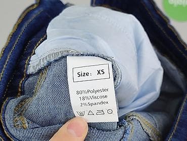 raw blue jeans: Jeansy damskie, rozmiar XS — 5