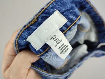 woskowane spodnie z wysokim stanem h m: H&M, Джинси жіночі, розмір M — 5