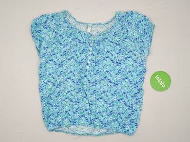 niebieska satynowa sukienka zara: Women's blouse, size S (EU 36) — 2