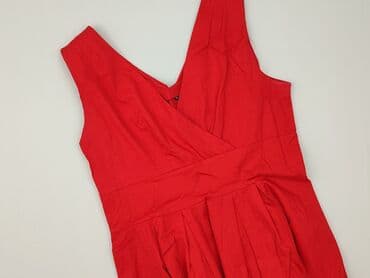 czerwona długa sukienki: Sukienka damska, rozmiar L — 2