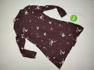 bordowa długa sukienki: Cleve, Sukienka damska, rozmiar XL — 2