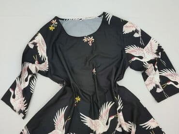 bluzka panterka plus size: Sukienka damska, S — 1