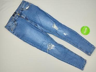 jeansy regular: Jeansy damskie, rozmiar L — 2