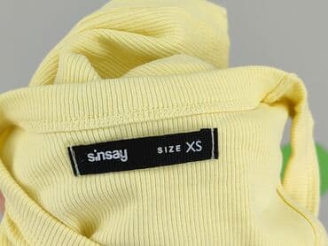 cropp bluzki z krótkim rękawem: Sinsay, Top damski, rozmiar XS — 4